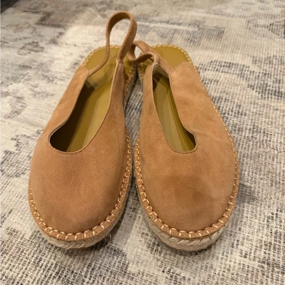 Something Navy Felix suede Slingback Espadrilles Sz 11 - Picture 5 of 10